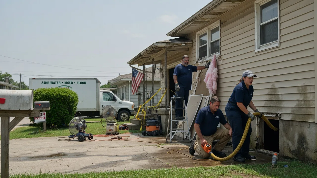 Water Damage Repair in Carman, IL near me